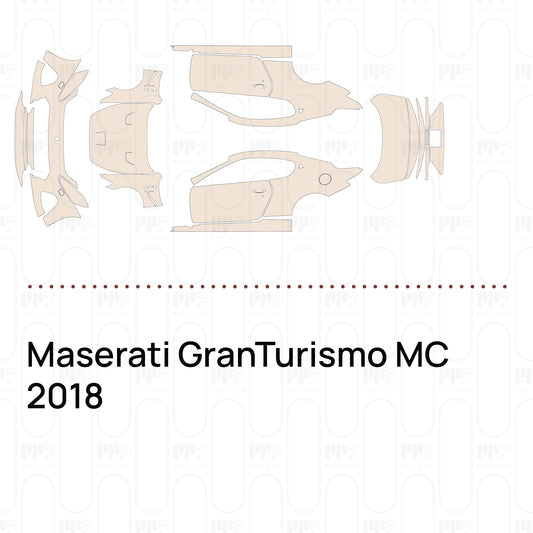Pre-Cut PPF Maserati GranTurismo MC 2018