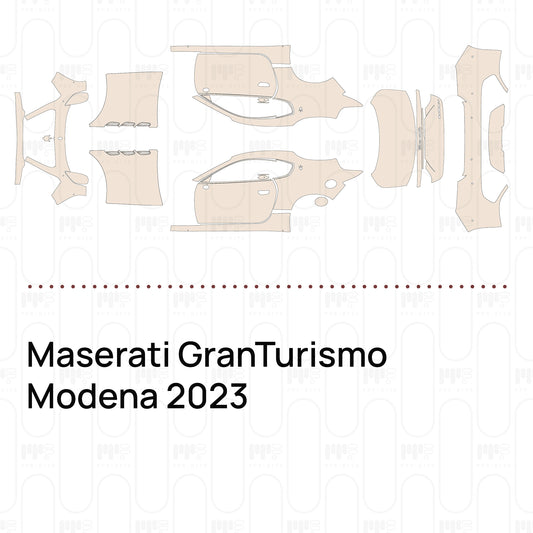 Pre-Cut PPF Maserati GranTurismo Modena 2023