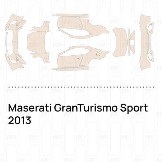 Pre-Cut PPF Maserati GranTurismo Sport 2013