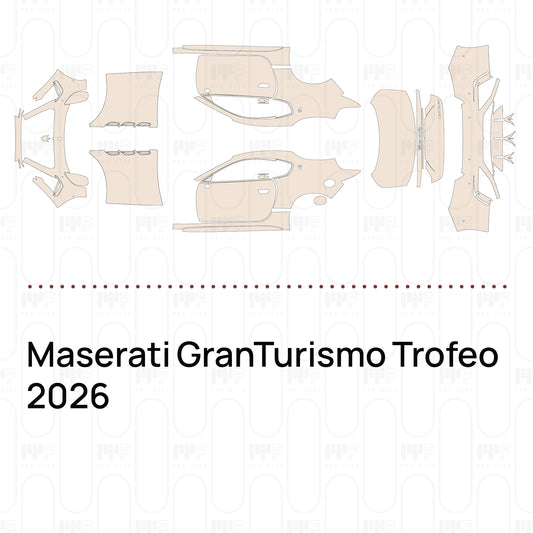 Pre-Cut PPF Maserati GranTurismo Trofeo 2026