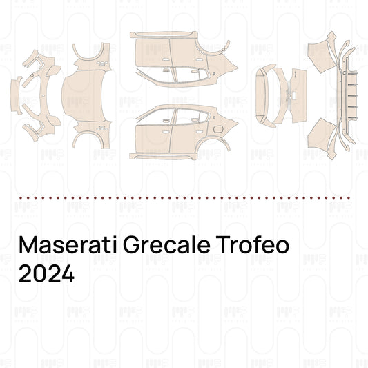 Pre-Cut PPF Maserati Grecale Trofeo 2024