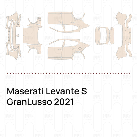 Pre-Cut PPF Maserati Levante S GranLusso 2021