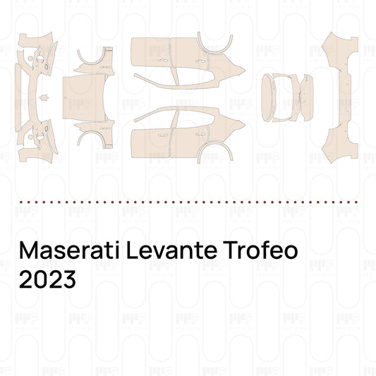 Pre-Cut PPF Maserati Levante Trofeo 2023