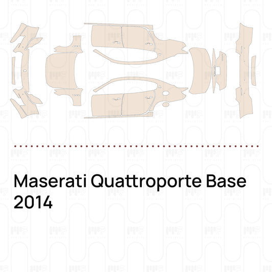 Pre-Cut PPF Maserati Quattroporte Base 2014