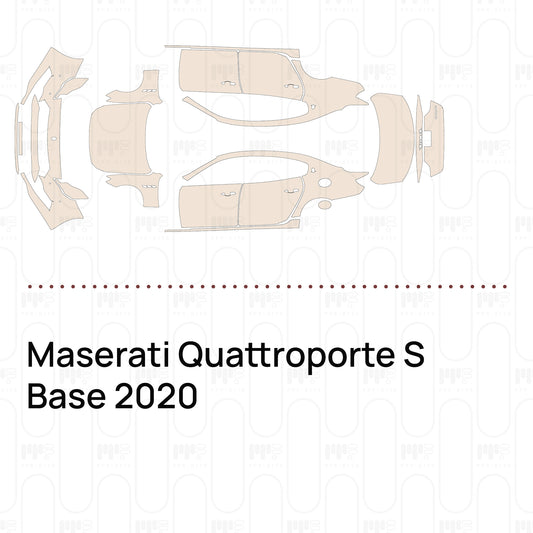Pre-Cut PPF Maserati Quattroporte S Base 2020