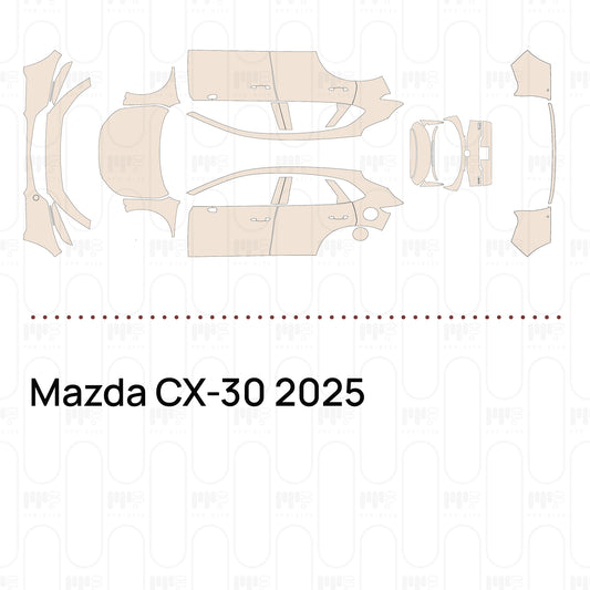 Pre-Cut PPF Mazda CX-30 2025