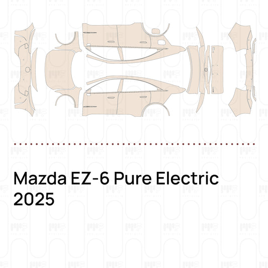 Pre-Cut PPF Mazda EZ-6 Pure Electric 2025