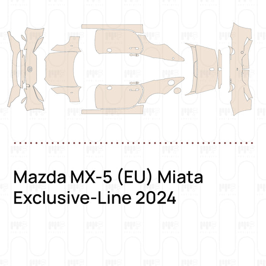 Pre-Cut PPF Mazda MX-5 (EU) Miata Exclusive-Line 2024