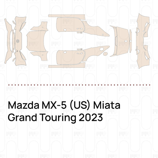 Pre-Cut PPF Mazda MX-5 (US) Miata Grand Touring 2023