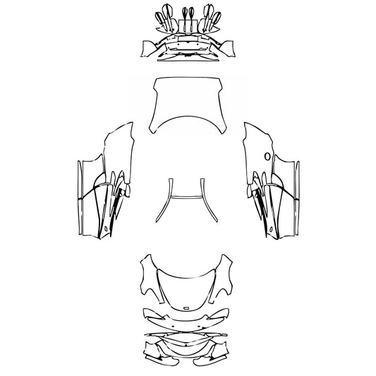 Pre-Cut PPF McLaren 570 570GT 2019 - PPF-Kits