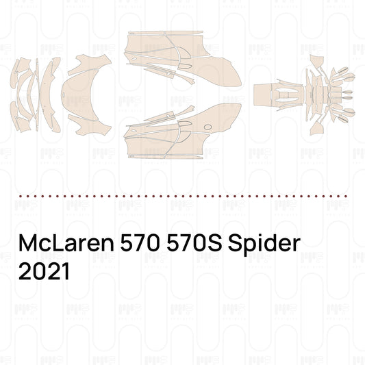 Pre-Cut PPF McLaren 570 570S Spider 2021