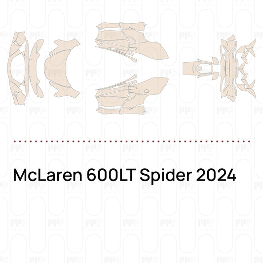 Pre-Cut PPF McLaren 600LT Spider 2024