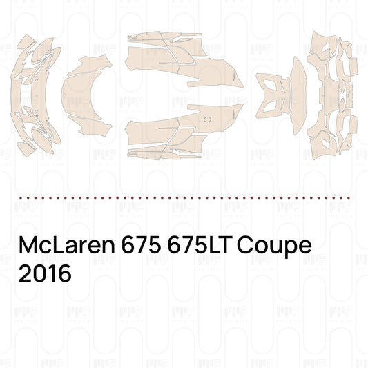 Pre-Cut PPF McLaren 675 675LT Coupe 2016