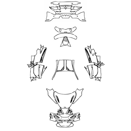 Pre-Cut PPF McLaren 720S Coupe 2023 - PPF-Kits