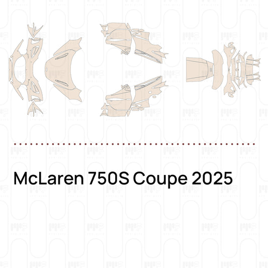 Pre-Cut PPF McLaren 750S Coupe 2025