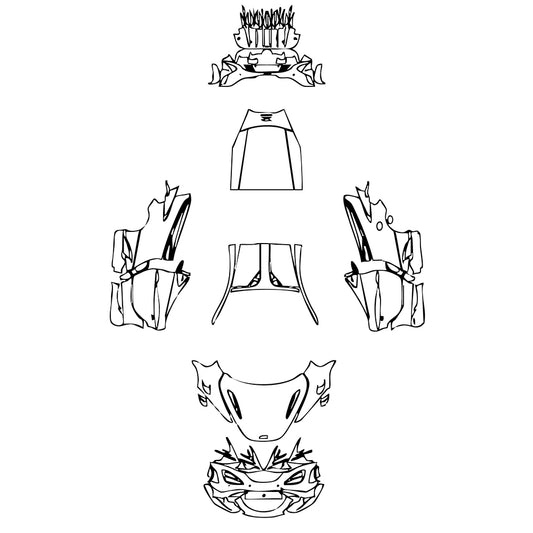 Pre-Cut PPF McLaren 765LT Coupe 2020 - PPF-Kits