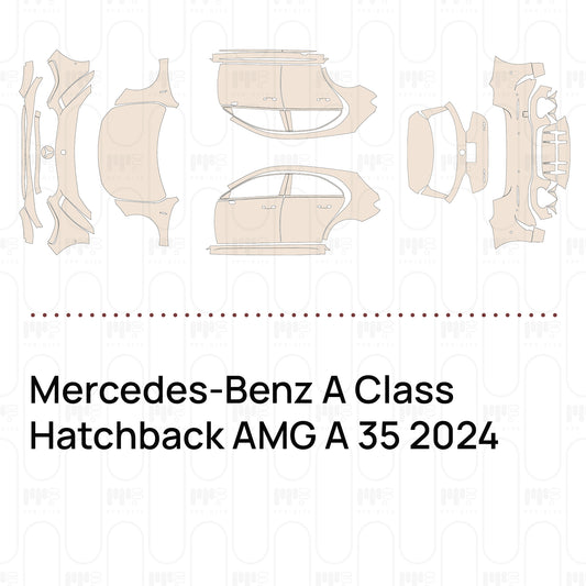 Pre-Cut PPF Mercedes-Benz A Class Hatchback AMG A 35 2024