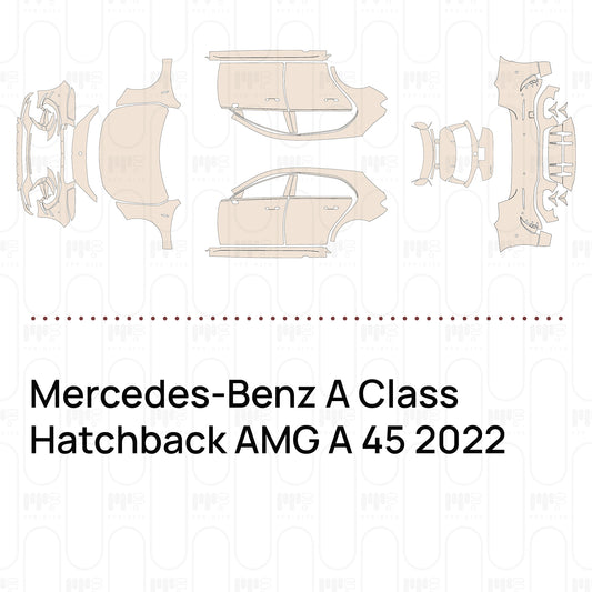 Pre-Cut PPF Mercedes-Benz A Class Hatchback AMG A 45 2022