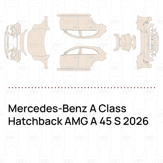 Pre-Cut PPF Mercedes-Benz A Class Hatchback AMG A 45 S 2026