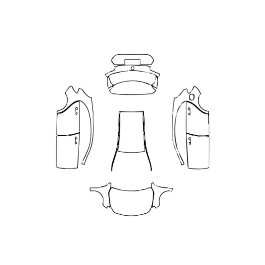 Pre-Cut PPF Mercedes-Benz A Class Hatchback Base 2017 - PPF-Kits