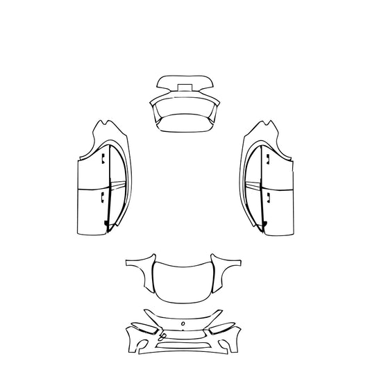 Pre-Cut PPF Mercedes-Benz A Class Hatchback Base 2023 - PPF-Kits