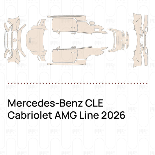 Pre-Cut PPF Mercedes-Benz CLE Cabriolet AMG Line 2026