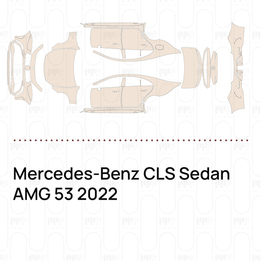 Pre-Cut PPF Mercedes-Benz CLS Sedan AMG 53 2022