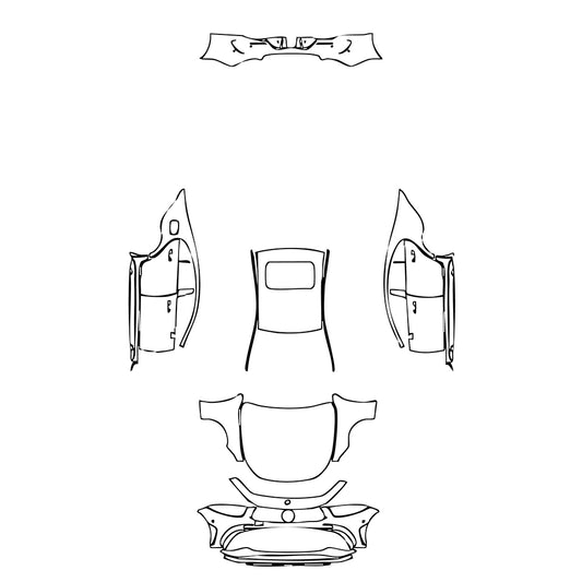 Pre-Cut PPF Mercedes-Benz CLS Sedan AMG 53 2023 - PPF-Kits