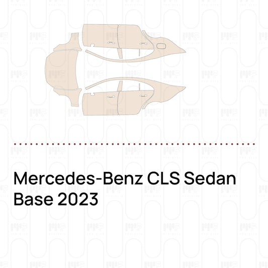 Pre-Cut PPF Mercedes-Benz CLS Sedan Base 2023