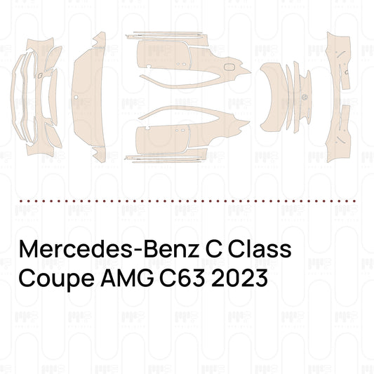 Pre-Cut PPF Mercedes-Benz C Class Coupe AMG C63 2023