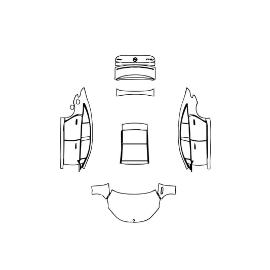 Pre-Cut PPF Mercedes-Benz EQS Base 2024 - PPF-Kits