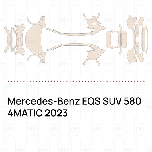 Pre-Cut PPF Mercedes-Benz EQS SUV 580 4MATIC 2023