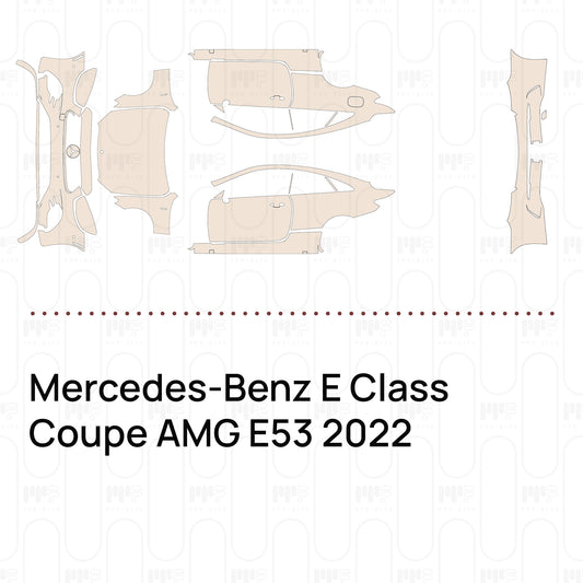 Pre-Cut PPF Mercedes-Benz E Class Coupe AMG E53 2022