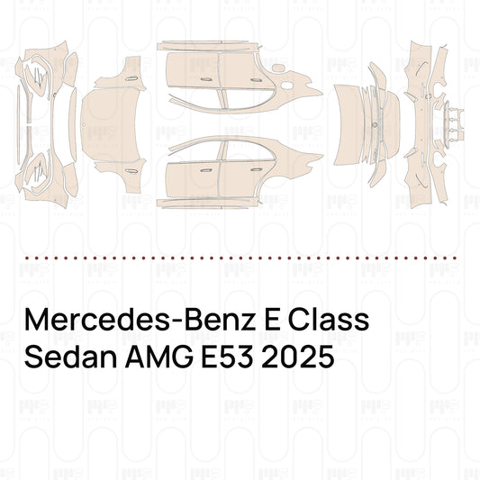 Pre-Cut PPF Mercedes-Benz E Class Sedan AMG E53 2025