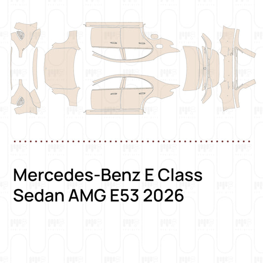 Pre-Cut PPF Mercedes-Benz E Class Sedan AMG E53 2026