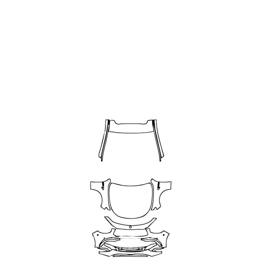 Pre-Cut PPF Mercedes-Benz E Class Wagon Estate AMG E63 S 2021 - PPF-Kits