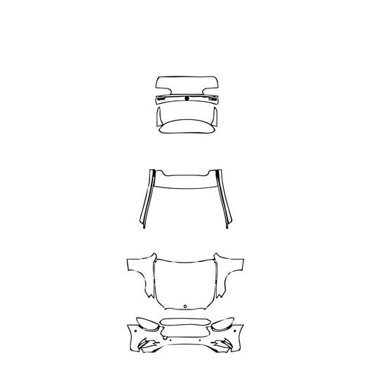 Pre-Cut PPF Mercedes-Benz E Class Wagon Estate AMG Line 2021 - PPF-Kits