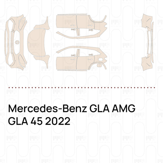 Pre-Cut PPF Mercedes-Benz GLA AMG GLA 45 2022