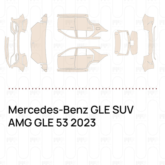 Pre-Cut PPF Mercedes-Benz GLE SUV AMG GLE 53 2023
