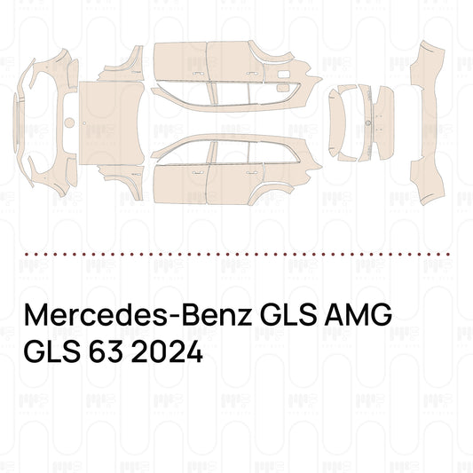 Pre-Cut PPF Mercedes-Benz GLS AMG GLS 63 2024
