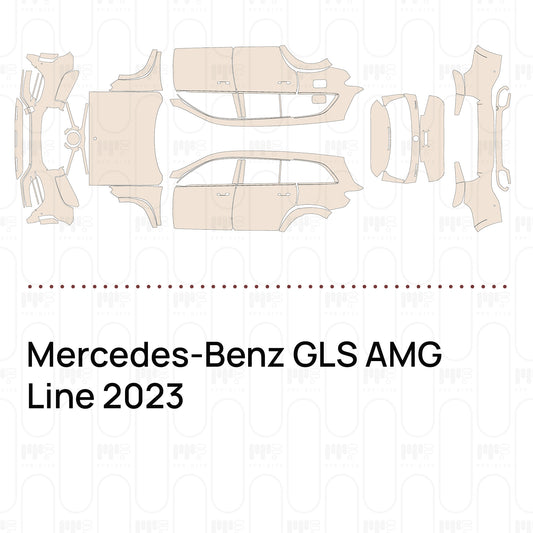 Pre-Cut PPF Mercedes-Benz GLS AMG Line 2023