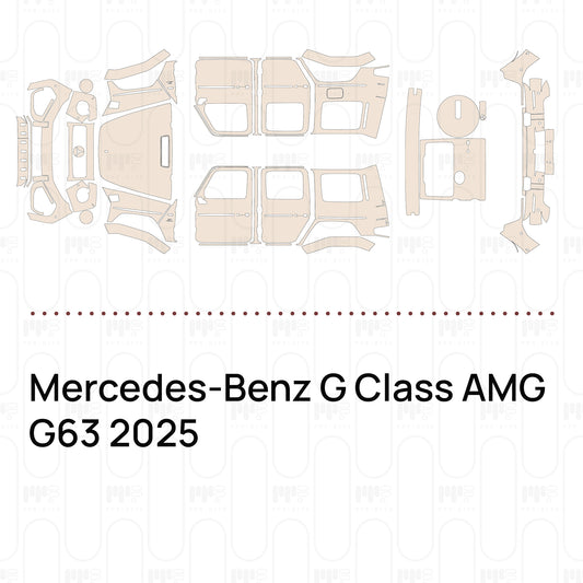 Pre-Cut PPF Mercedes-Benz G Class AMG G63 2025