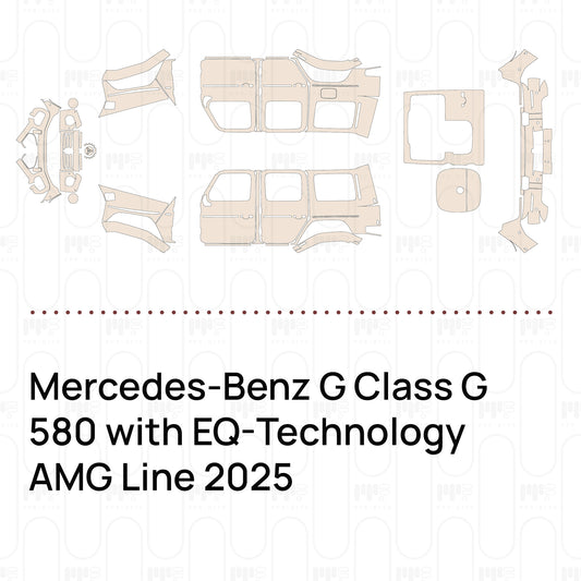 Pre-Cut PPF Mercedes-Benz G Class G 580 with EQ-Technology AMG Line 2025