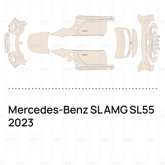 Pre-Cut PPF Mercedes-Benz SL AMG SL55 2023