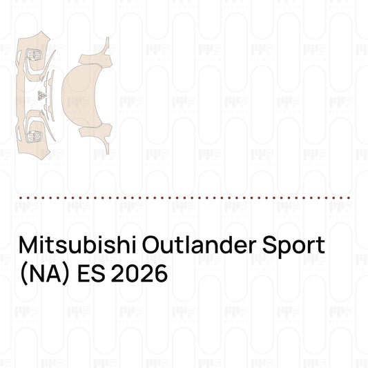 Pre-Cut PPF Mitsubishi Outlander Sport (NA) ES 2026