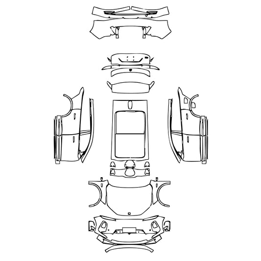 Pre-Cut PPF NIO ES6 2025 - PPF-Kits