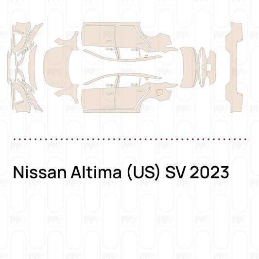Pre-Cut PPF Nissan Altima (US) SV 2023