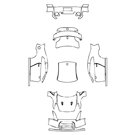 Pre-Cut PPF Nissan GT-R Base 2010 - PPF-Kits