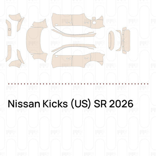 Pre-Cut PPF Nissan Kicks (US) SR 2026