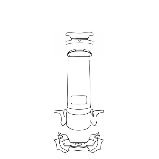 Pre-Cut PPF Nissan Patrol (ME) SE Titanium 2024 - PPF-Kits